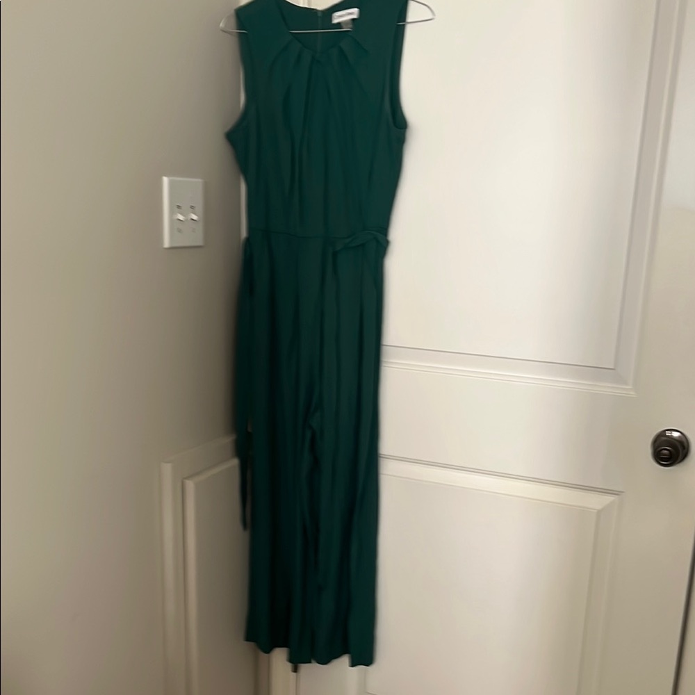 Calvin Klein Elegant Green Sleeveless jumpsuit